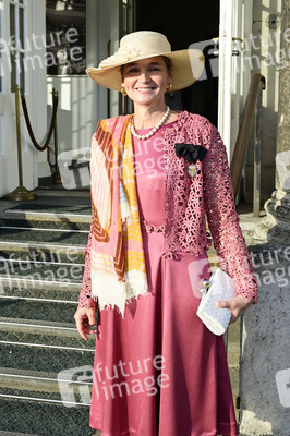 Empfang anlässlich der Trauung von Maria Teresita Prinzessin von Sachsen und Graf Beryl Alexandre de Saporta in Dresden