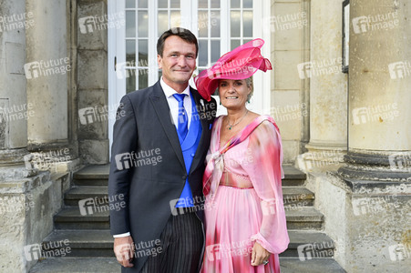 Empfang anlässlich der Trauung von Maria Teresita Prinzessin von Sachsen und Graf Beryl Alexandre de Saporta in Dresden
