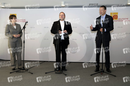 Auftakt-Pressekonferenz zur Herbst-Vollversammlung der Deutschen Bischofskonferenz in Naurod
