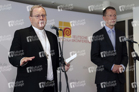 Auftakt-Pressekonferenz zur Herbst-Vollversammlung der Deutschen Bischofskonferenz in Naurod