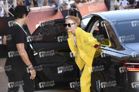 Ankunft von Jessica Chastain auf dem San Sebastian International Film Festival 2023