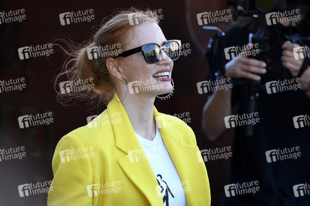 Ankunft von Jessica Chastain auf dem San Sebastian International Film Festival 2023