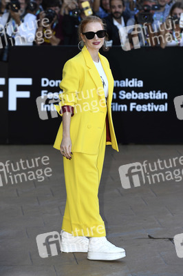 Ankunft von Jessica Chastain auf dem San Sebastian International Film Festival 2023