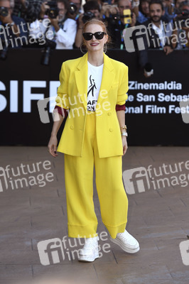 Ankunft von Jessica Chastain auf dem San Sebastian International Film Festival 2023