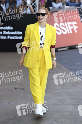 Ankunft von Jessica Chastain auf dem San Sebastian International Film Festival 2023