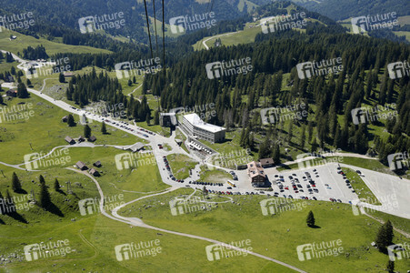 Auf dem Berg Säntis an der Schwägalp