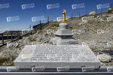 Auf dem Berg Säntis an der Schwägalp