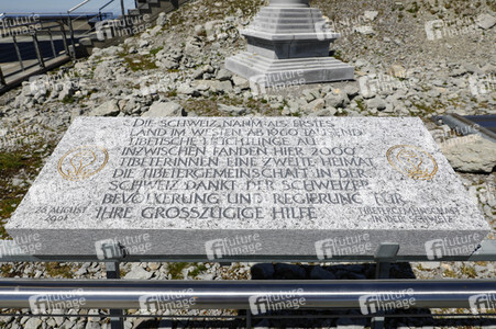 Auf dem Berg Säntis an der Schwägalp