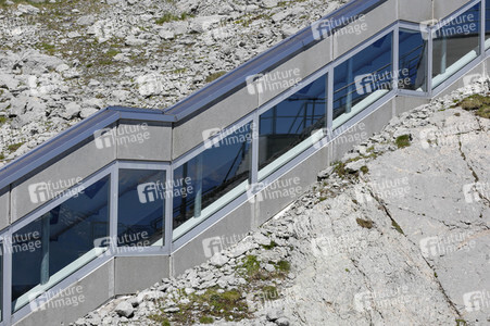 Auf dem Berg Säntis an der Schwägalp