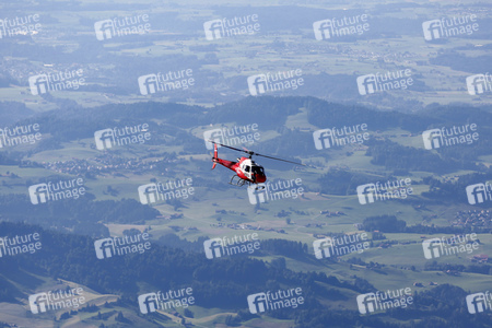 Auf dem Berg Säntis an der Schwägalp