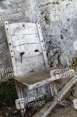Auf dem Berg Säntis an der Schwägalp