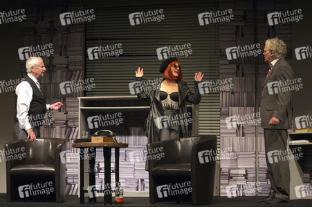 Theaterprobe 'Zeugin der Anklage' in Berlin