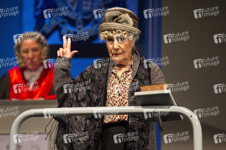 Theaterprobe 'Zeugin der Anklage' in Berlin
