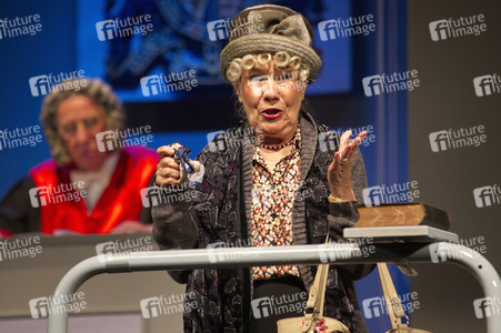 Theaterprobe 'Zeugin der Anklage' in Berlin