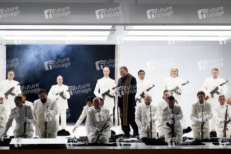 Opernprobe 'Aida' in Berlin