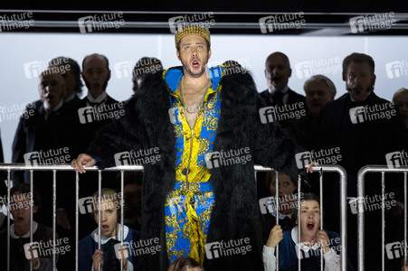Opernprobe 'Aida' in Berlin