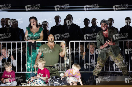 Opernprobe 'Aida' in Berlin