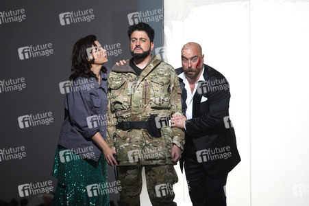 Opernprobe 'Aida' in Berlin