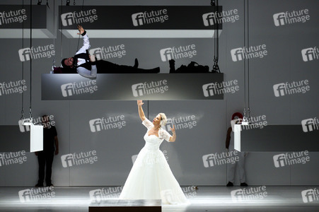 Opernprobe 'Aida' in Berlin