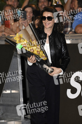 Ankunft von Juliette Binoche auf dem San Sebastian International Film Festival 2023