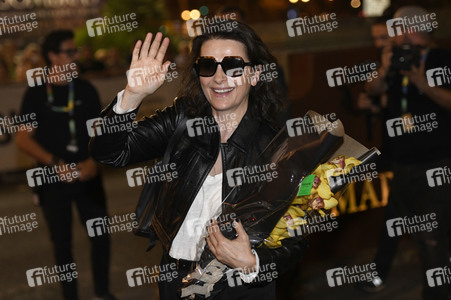 Ankunft von Juliette Binoche auf dem San Sebastian International Film Festival 2023
