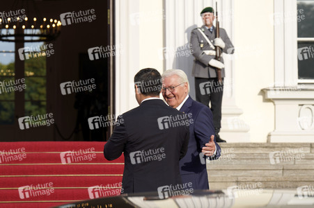 Empfang der Präsidenten von Kasachstan, Kirgisistan, Tadschikistan, Turkmenistan und Usbekistan in Berlin