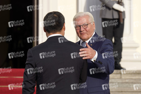 Empfang der Präsidenten von Kasachstan, Kirgisistan, Tadschikistan, Turkmenistan und Usbekistan in Berlin