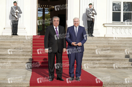 Empfang der Präsidenten von Kasachstan, Kirgisistan, Tadschikistan, Turkmenistan und Usbekistan in Berlin