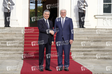 Empfang der Präsidenten von Kasachstan, Kirgisistan, Tadschikistan, Turkmenistan und Usbekistan in Berlin