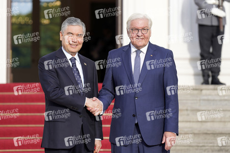 Empfang der Präsidenten von Kasachstan, Kirgisistan, Tadschikistan, Turkmenistan und Usbekistan in Berlin