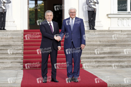 Empfang der Präsidenten von Kasachstan, Kirgisistan, Tadschikistan, Turkmenistan und Usbekistan in Berlin