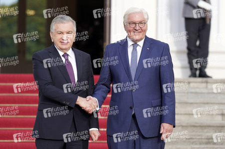 Empfang der Präsidenten von Kasachstan, Kirgisistan, Tadschikistan, Turkmenistan und Usbekistan in Berlin