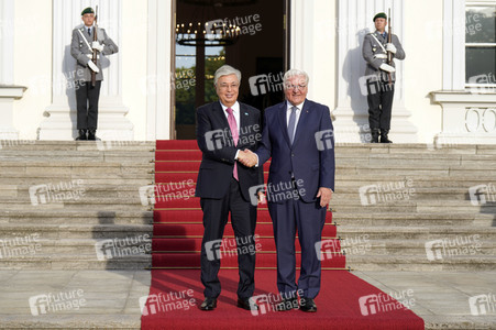 Empfang der Präsidenten von Kasachstan, Kirgisistan, Tadschikistan, Turkmenistan und Usbekistan in Berlin