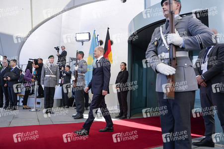 Empfang des Staatspräsidenten der Republik Kasachstan Kassim-Schomart Tokajew in Berlin