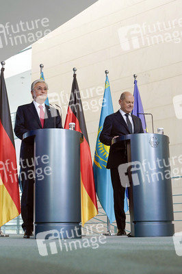 Empfang des Staatspräsidenten der Republik Kasachstan Kassim-Schomart Tokajew in Berlin
