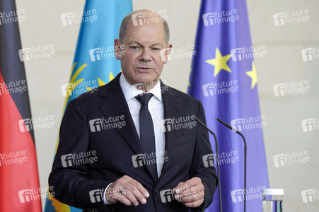 Empfang des Staatspräsidenten der Republik Kasachstan Kassim-Schomart Tokajew in Berlin
