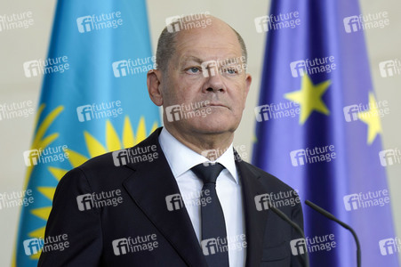 Empfang des Staatspräsidenten der Republik Kasachstan Kassim-Schomart Tokajew in Berlin