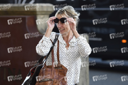 Ankunft von Sandrine Bonnaire auf dem San Sebastian International Film Festival 2023