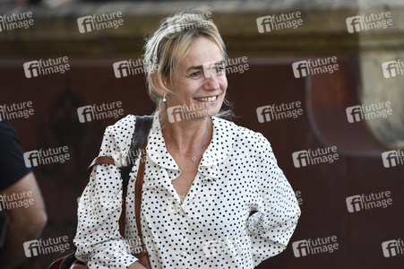 Ankunft von Sandrine Bonnaire auf dem San Sebastian International Film Festival 2023