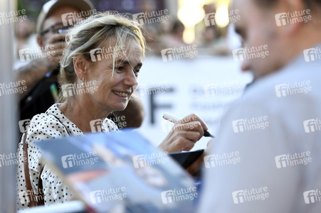 Ankunft von Sandrine Bonnaire auf dem San Sebastian International Film Festival 2023
