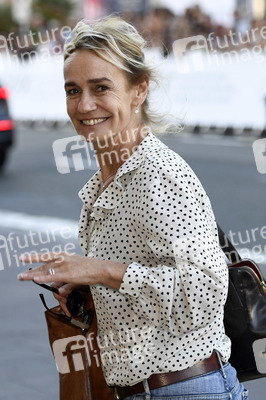 Ankunft von Sandrine Bonnaire auf dem San Sebastian International Film Festival 2023