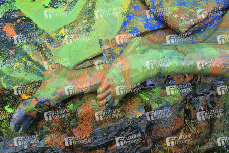 BODYART: Mauer Splash / Wall Splash