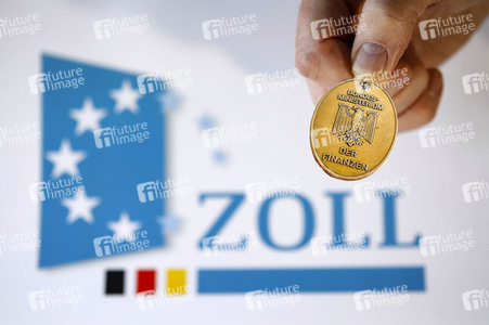 Symbolfoto Zoll-Dienstmarke