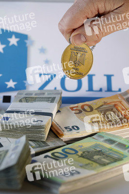Symbolfoto Zoll-Dienstmarke