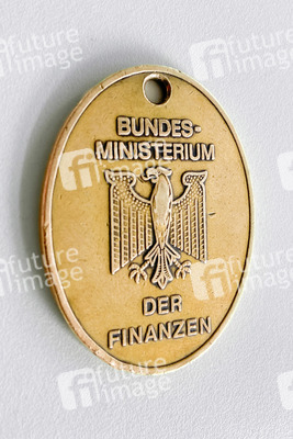 Symbolfoto Zoll-Dienstmarke