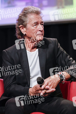 Hendrikje Balsmeyer und Peter Maffay auf der lit.Cologne Spezial 2023 in Köln