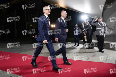 Empfang des Ministerpräsidenten von Bulgarien im Kanzleramt in Berlin