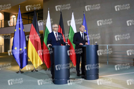 Empfang des Ministerpräsidenten von Bulgarien im Kanzleramt in Berlin