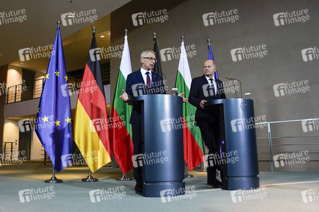 Empfang des Ministerpräsidenten von Bulgarien im Kanzleramt in Berlin