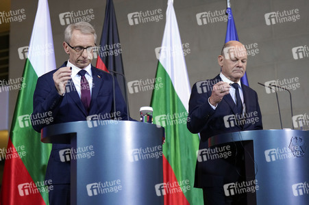 Empfang des Ministerpräsidenten von Bulgarien im Kanzleramt in Berlin